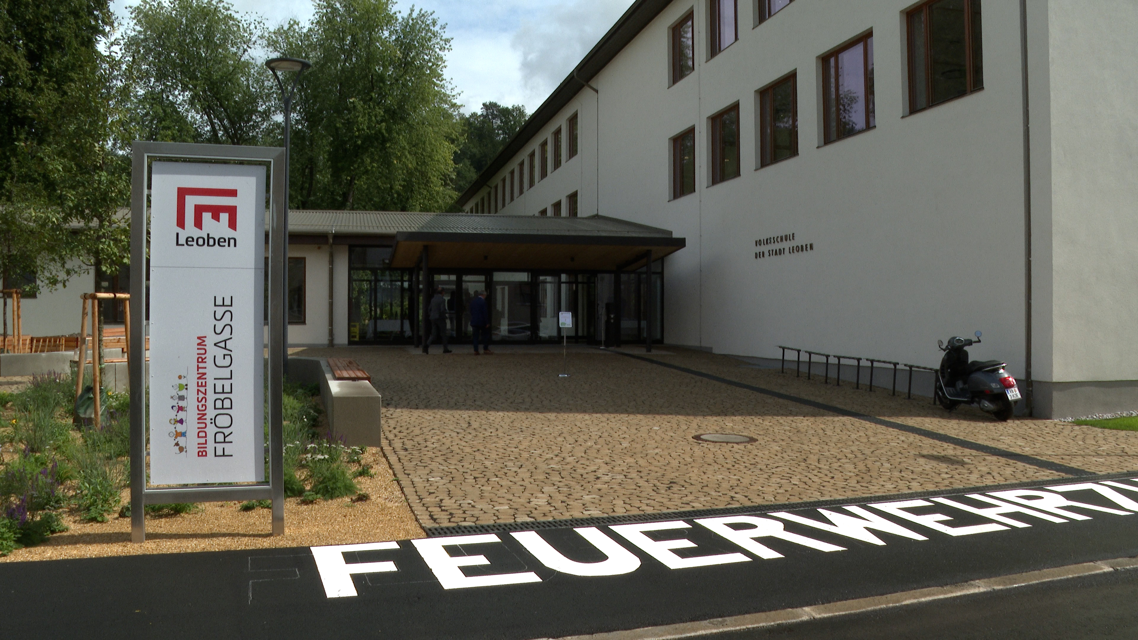 Er�ffnung Pflichtschulcluster Leoben-Fr�belgasse